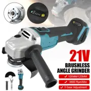100/125mm Electric Cordless Brushless Angle Grinder For Makita 21V Battery