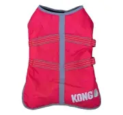 KONG Red Rip-Stop Dog Blanket Coat, Medium
