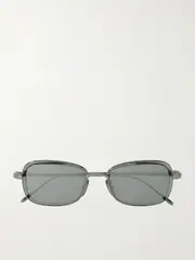 [Loewe] Loewe - Square-frame Silver-tone Sunglasses - One size One size Silver