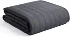 Exclusive 15Lbs Weighted Blanket, Bed Blanket for One Person of 140Lbs, Ideal fo