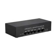 4 In 2 Out Speaker Selector Switch Signal Switcher Power Amplifier