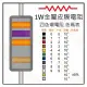 【祥昌電子】 30Ω 1W 金屬皮膜電阻 金屬氧化皮膜電阻 (★5入)