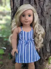 Juliette Custom American Girl Doll OOAK Blonde Hair Hazel Eyes Josefina Mold