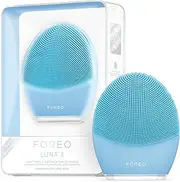 [Foreo] Luna 3 Facial Cleansing Brush | Anti Aging Face Massager | Enhances Absorption of Facial Skin Care Products | for Clean & Healthy Face Care | Simple & Easy | Waterproof