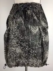 Diesel Womens MO-O-DOTTIE Skirt Elastic Drawstring Waist Abstract Print $198 NWT