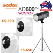 Godox AD600Pro 600WS TTL Outdoor Flash,CS-65D/CS-85D Lartern Softbox,Tripod KIT