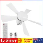 Socket Fan Light with Remote Light Bulb Fan Timing Wireless Fan for Home Office