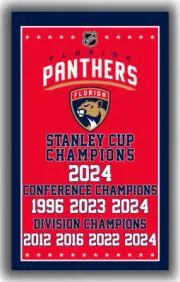 Florida Hockey Team Home Decor Flag 90x150cm 3x5ft Panthers Winner Best Banner