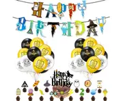 Harry Potter Party Set Party Supplies Birthday Decoration