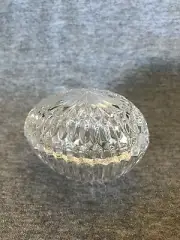 Nachtmann Crystal egg box-1980-NIB- West Germany-24% lead crystal