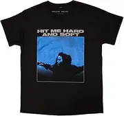 Rock Off Officially Licensed Products Billie Eilish Hit Me Hard and Soft Tracklist T Shirt