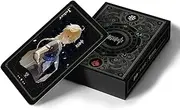 YJacuing Genshin Impact Black Gold Playing Cards, Collectible Poker Deck of Cards Game Merch