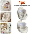 Bear Print Learning Sit Chair Portable Children Infant Seat Baby