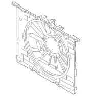 Genuine BMW 2016-2020 BMW - Fan Shroud 17-42-8-638-430