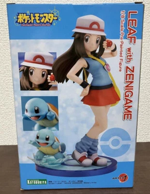 Japan Authentic Pokemon ARTFX J Green with Squirtle Figure