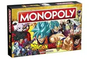 Monopoly Dragon Ball Super Recruit Legendary Warriors Goku, Vegeta and Gohan Official Dragon Ball Z Anime Series Merchandise Themed Monopoly Game