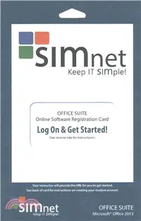 在飛比找三民網路書店優惠-Simnet for Office 2013, Standa