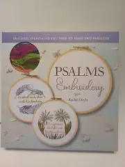 Embroidery Kit Psalms by Rachel Doyle Everything Included For 2 Projects -New