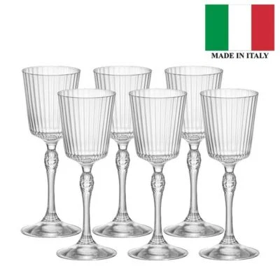 Bormioli Rocco - America '20's Cordial 80ml set of 6 (Made in Italy)