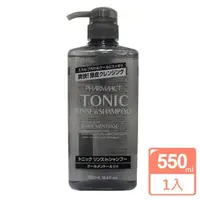 在飛比找momo購物網優惠-【日本熊野】TONIC 雙效冰涼洗髮精550ML