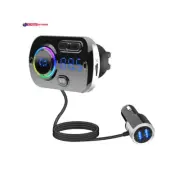 Qc3.0 Fast Charging Car Bluetooth Mp3 Hands-Free Player Car Fm Transmitter℃Atmos