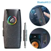 Handsfree Bluetooth 5.3 Audio Music Receiver Wireless 3.5mm AUX Home Car Adapter