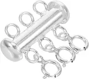jojofuny Multiple Necklace Clasps and Closures Versatile Layering Jewelry Separators for Women Easy to Use Necklace Connectors for Multistrand Bracelets Anklets and Necklaces