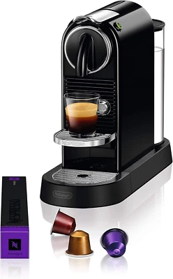 Nespresso Citiz EN167.B, Automatic Coffee Machine, Single-Serve Capsule Coffee M