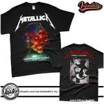 時尚 METALLICA 2024 HARDWIRED T 恤 / BAJU 超細纖維 JERSI / 復古樂隊 T 恤