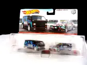 Hot Wheels Car Culture 2 pack HKS Nissan Skyline GT-R/MBK Van R/R,metal/met