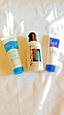 Avon Foot Products Lot of 3 New - Old Stock