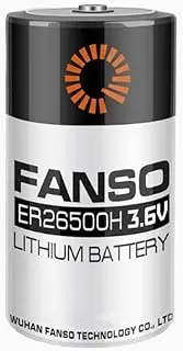 HOUYIBO 1PCS ER26500H 3.6V Household Batteries 9000mAh Backup Power Supply Non-Rechargeable Disposable Lithium Battery