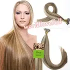 Nano Micro Beads Nano Ring Tip Remy Human Hair Extensions Double Drawn Thick1g/s