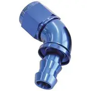 Aeroflow 510 Series Full Flow Tight Radius Push Lock 60° Hose End -4AN, AF518-04