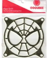 Coolmax Gold Spiderman Fan Grill 80mm