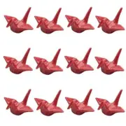 4821, Porcelain Chopsticks Rest Holder Japanese Origami Crane Shape Wedding F...