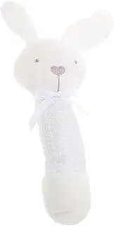 BESPORTBLE Creative Animal Hand Bell Rattle Bunny Rattle Rattles Rattle Plush Dark