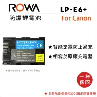 在飛比找蝦皮購物優惠-EC數位 ROWA 樂華 FOR Canon LP-E6+ 