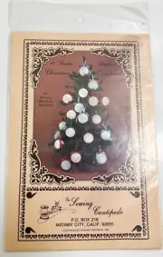 The Sewing Centipede 16 Shadow Applique Christmas Ornaments Pattern