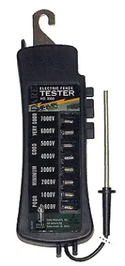 Dare 3360 Electric Fence Tester, Up To 7,000-Volt - Quantity 1