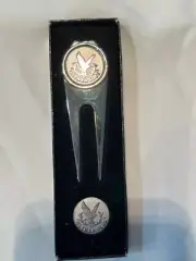 DIVOT TOOL Glen Eagles Golf Club divot tool ball marker set RARE UNIQUE!!