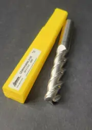 Gorilla USA! ¾" Solid Carbide End Mill 6" OAL 3" LOC .120" C. Radius Machinist