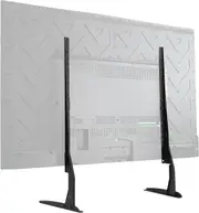 TV Table Top Stand Fits 22-65" TVs Black VESA Mount