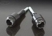 SATO RACING Kawasaki Ninja ZX-6R ZX636 2019-2023 Frame Sliders [K-ZX619FS-BK]