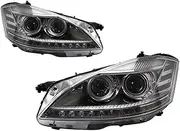 Car Headlights Compatible For Benz S Class W221 2006-2009 New Style Full LED Auto Headlamp Assembly Projector Lens Accessories Kit