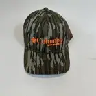 Columbia PHG Alabama Crimson Tide Flexfit Mossy Oak Camo Hunting Hat Green