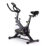NNEDSZ Commercial Spin Bike Flywheel Exercise Fitness Home Gym Yellow