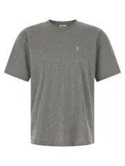 [Saint Laurent] Saint Laurent-Cassandre T Shirt Grigio-Uomo XL