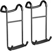2 Pack Dumbbell Hook,Dumbbell Power Hook,Spotter Hooks Hanger,Heavy Power Fitness Equipment Rack,Barbell Attachments,for Dumbbell Bench Press with Wrist Straps, Pairs