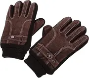 BESTOYARD 1 Pair Thickened Winter Touchscreen Gloves Windproof Warm Cycling Gloves for Men and Women for Outdoor Activities Comfortable Fit for Cold Weather